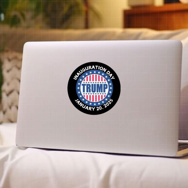 Trump Inauguration Day January 20-2025 Sticker