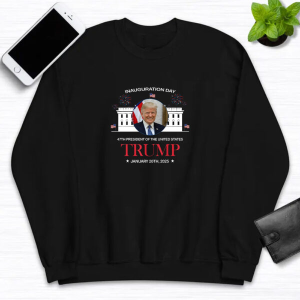 Trump Inauguration Day T-Shirt - 47th President Of The United States