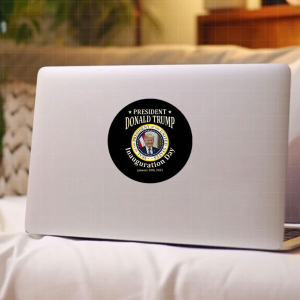 Trump President Inauguration Day Sticker