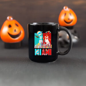 Tyreek Hill And Jimmy Butler Miami Sports Teams Skyline City Signature Mug