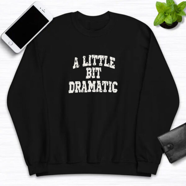 Vintage A Little Bit Dramatic Washed T-Shirt