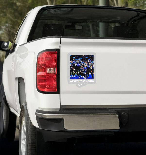 We run the North Detroit Lions players Sticker