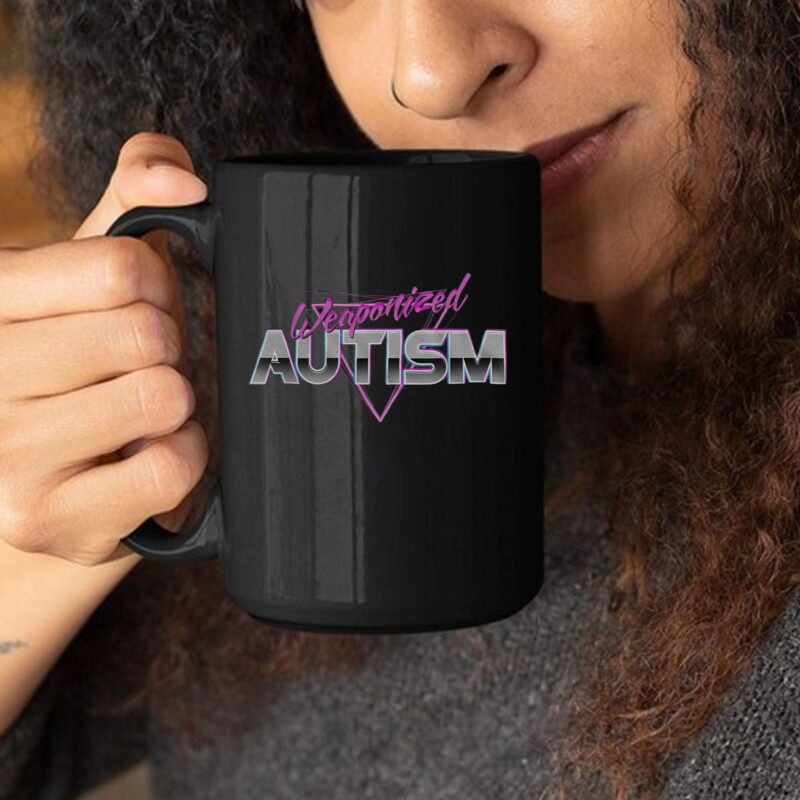 Weaponized Autism 80s Aesthetic Mug