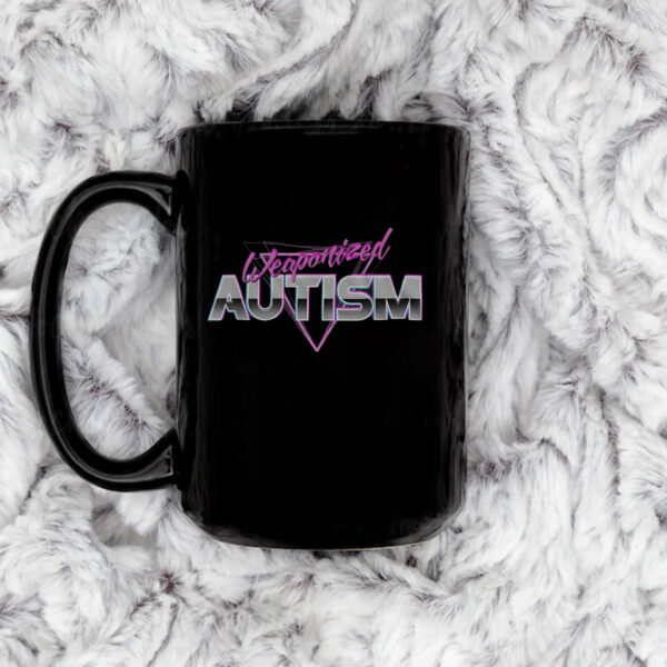 Weaponized Autism 80s Aesthetic Mug