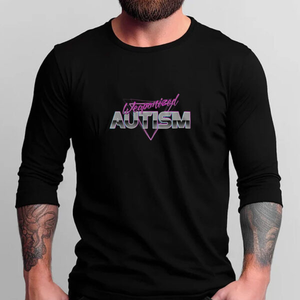 Weaponized Autism 80s Aesthetic T-Shirt